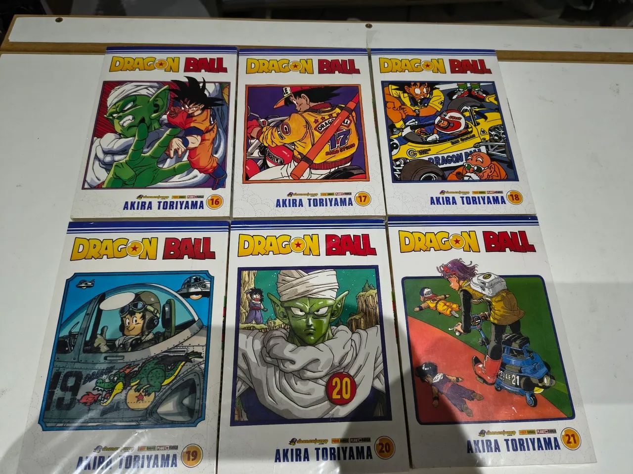 Dragon Ball - mangá - volumes 16-21