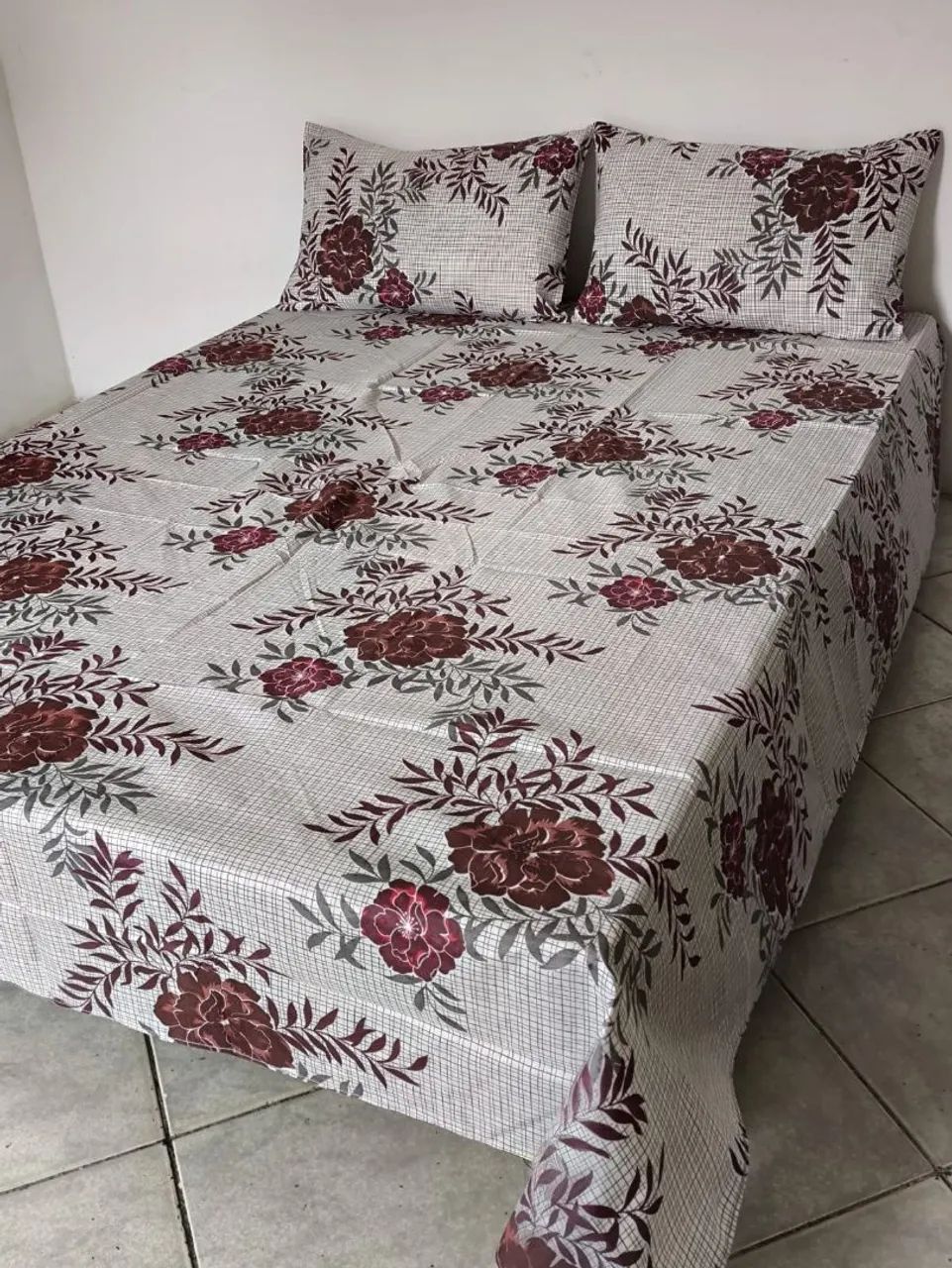 Lençol casal três peças  - Foto 3