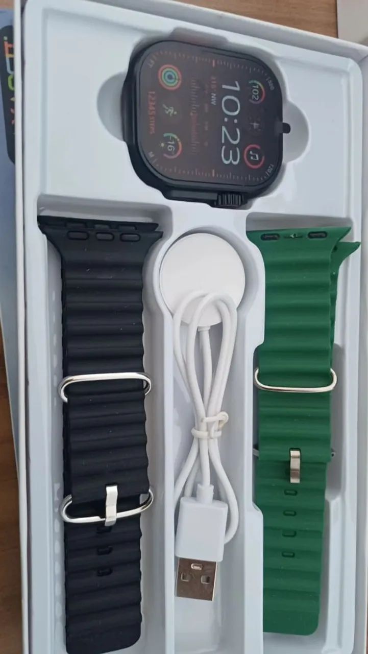 SMARTWATCH ULTRA T10 FAZ E RECEBE LIGAÇÃO  - Foto 5