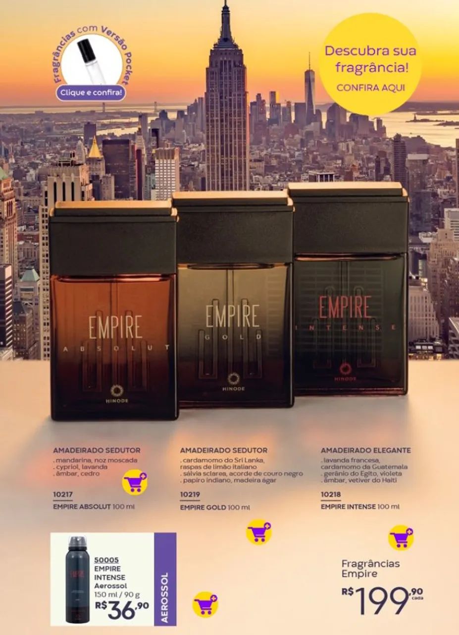 OFERTA...Perfume Empire Hinode - Fragrâncias Masculinas - Foto 2
