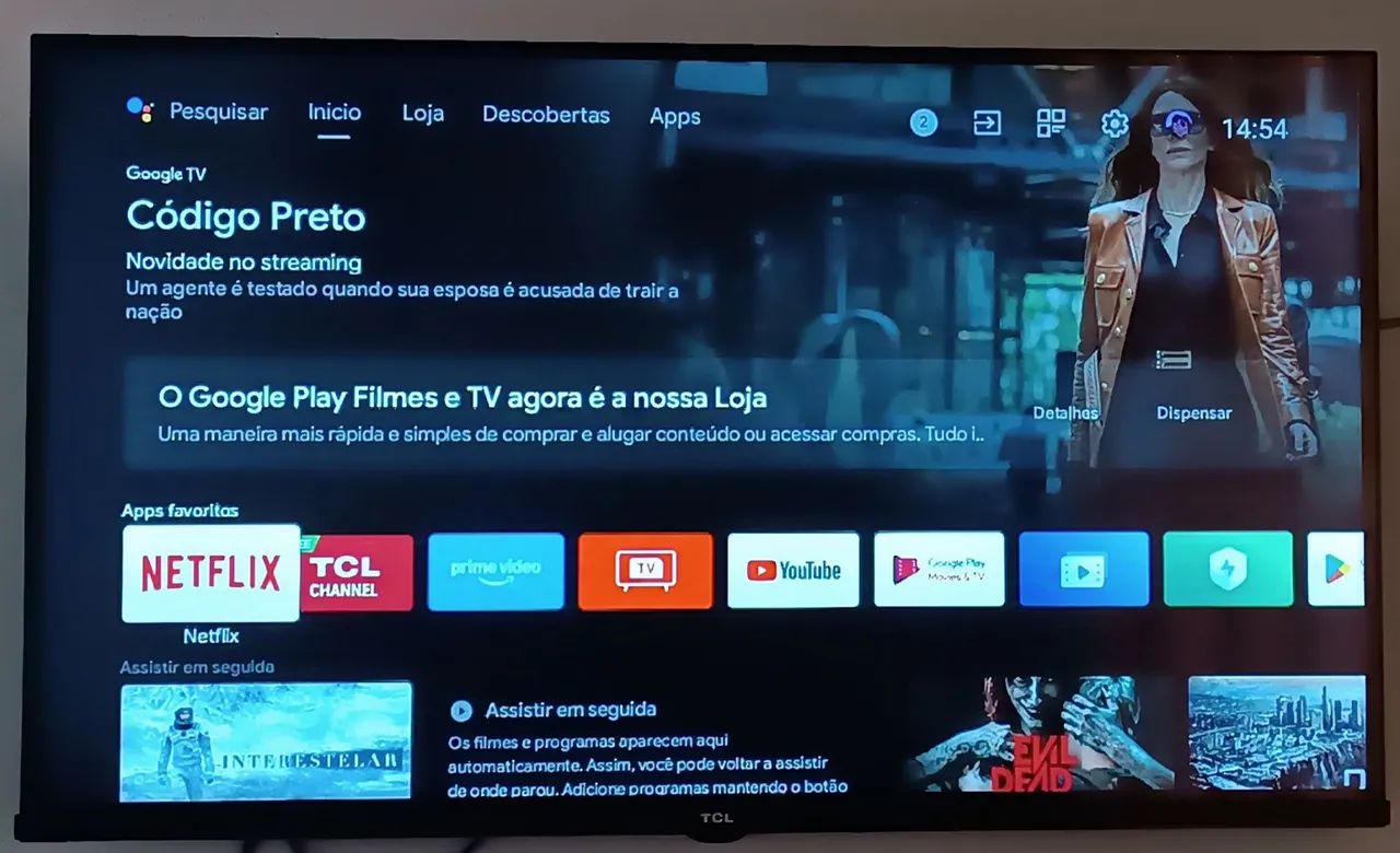 TV TCL Smart Android 
