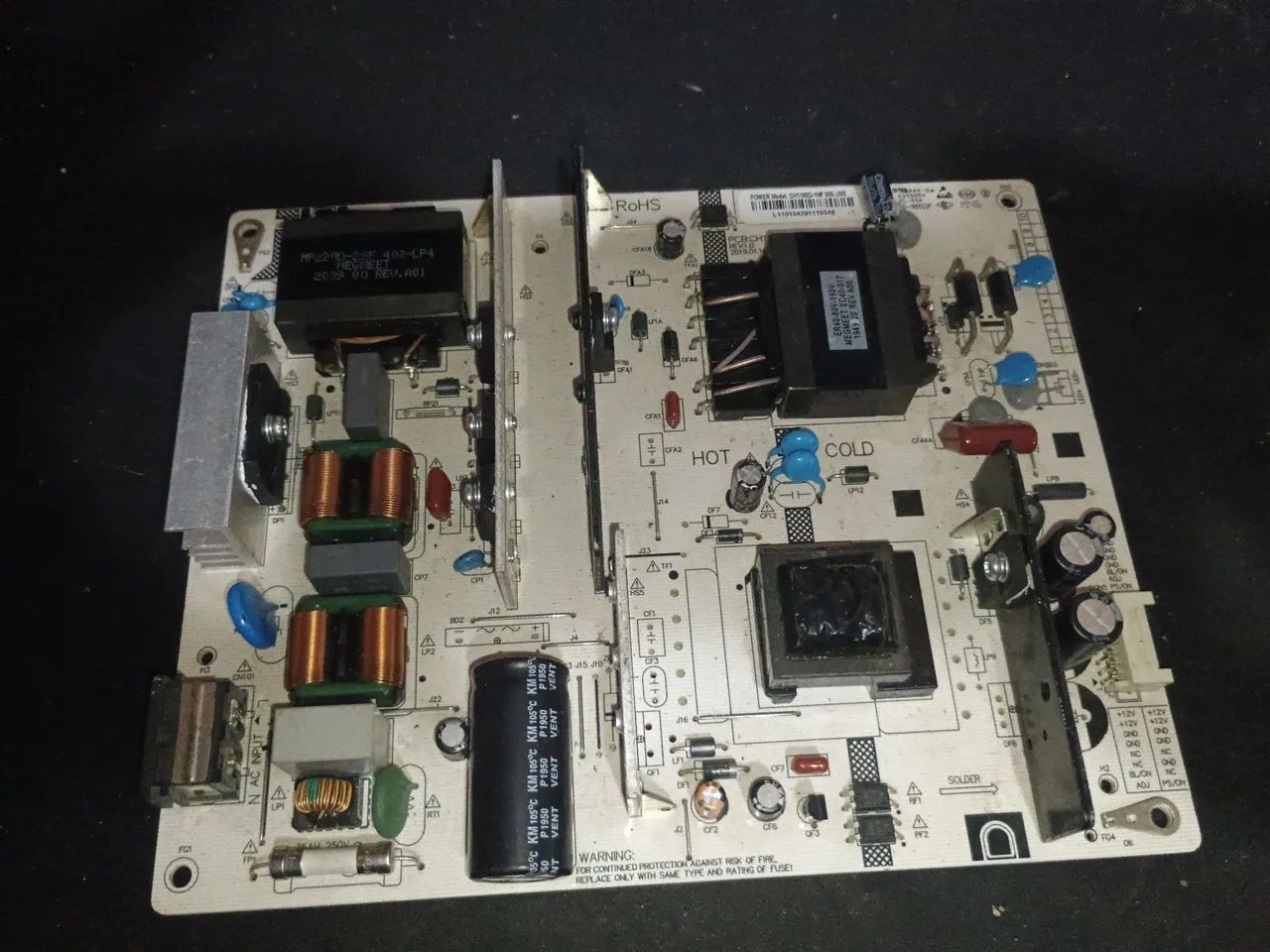 Placa da fonte tv Philco PTV50G70 / PTV58F80