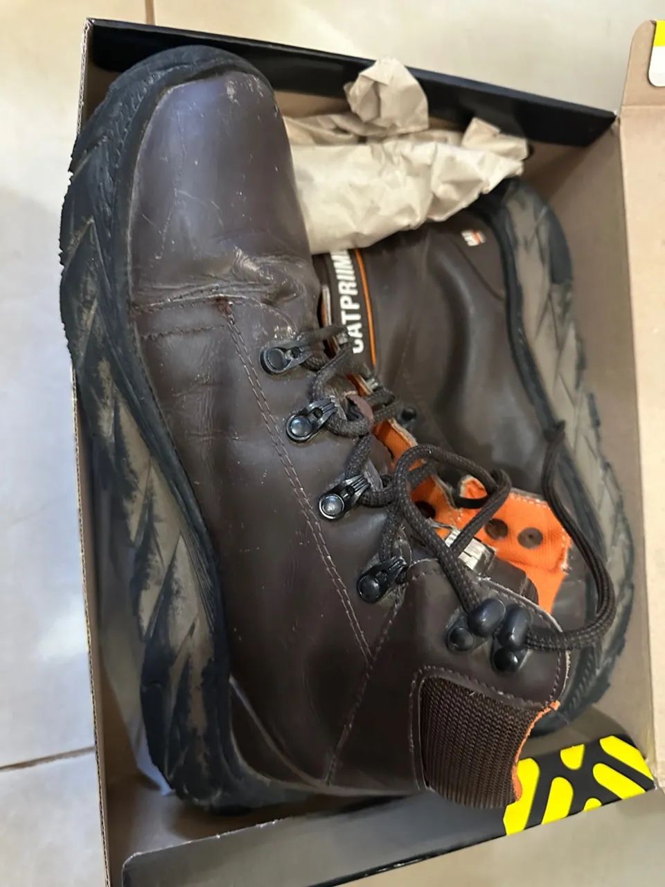 Bota Caterpillar Marrom(café) Original64314490105857121