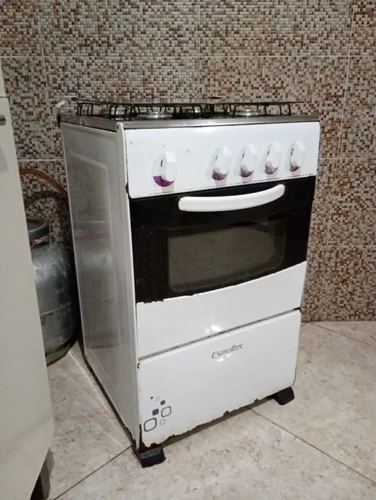 Fogão 4 Bocas Esmaltec com Forno - Foto 2