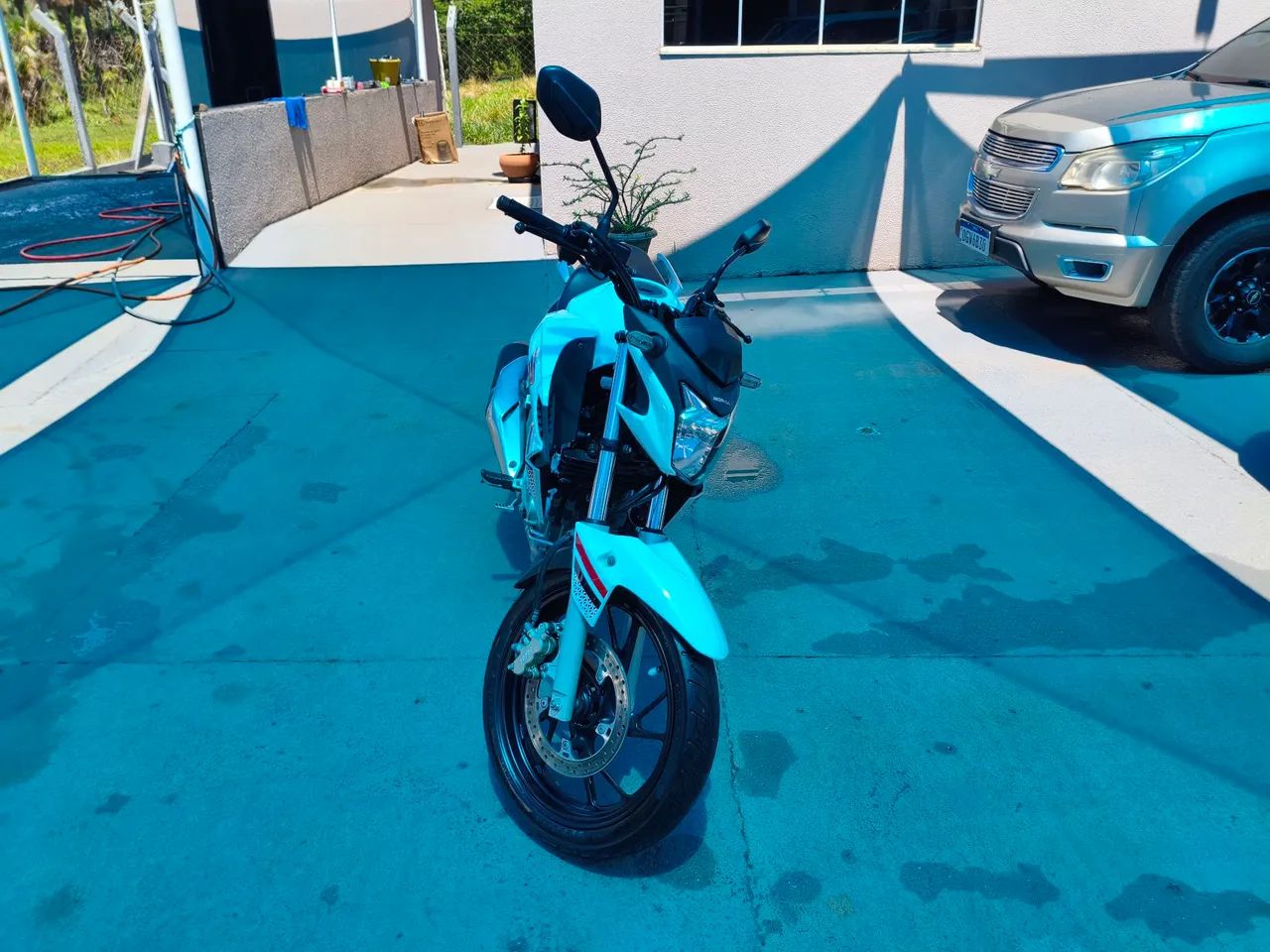 Honda CB Twister 250F branca 2022 - Foto 6