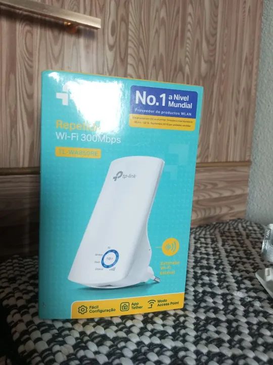 Repetidor de Sinal Wi-Fi Tp-Link TL-WA850RE 300Mbps