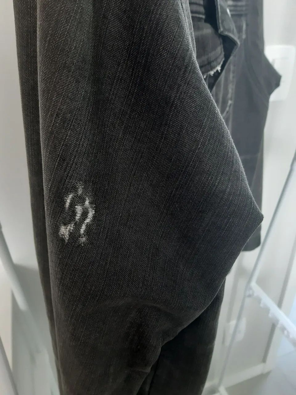 JAQUETA JEANS PRETA - Foto 4