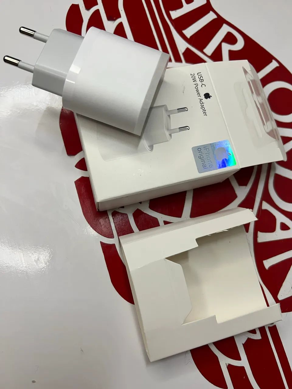 Adaptador de corrente USB-C de 20 W Fonte IPhone Apple  - Foto 5