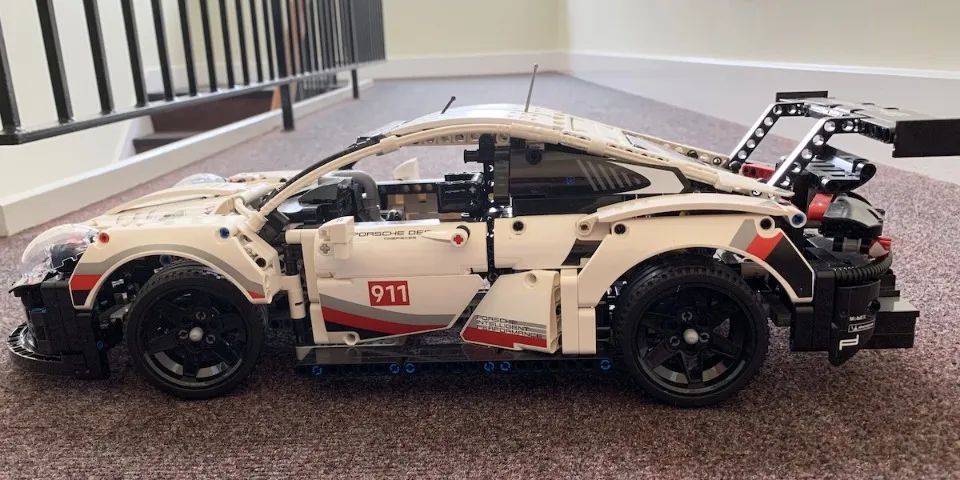 Porsche 911 RSR Technic - 1580 peças (Novo) [OlxPay] - Foto 3