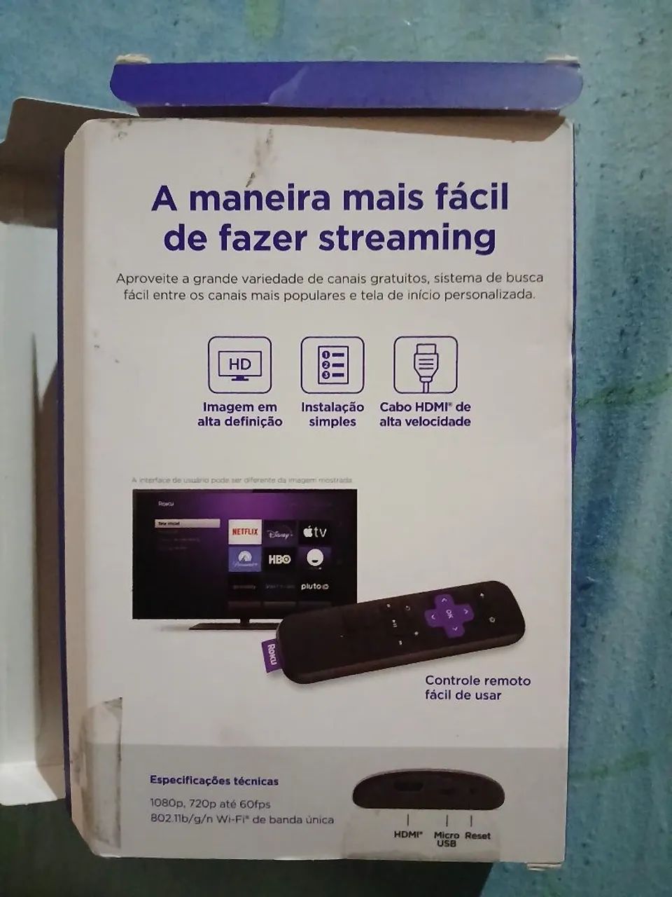  Roku Express pra tv não smart  - Foto 2