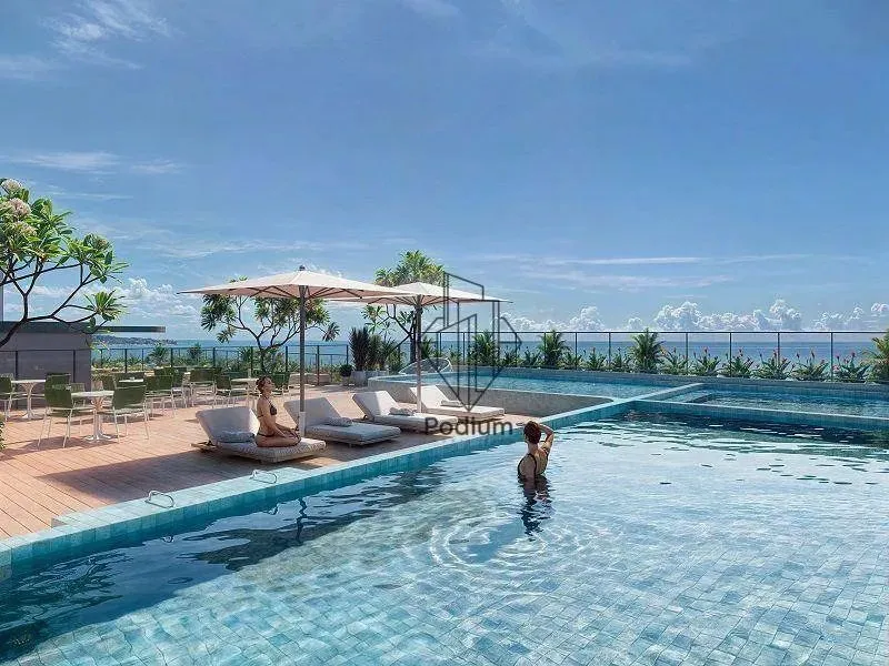 Flats com varanda / sacada e excelente localização a 230m da praia do Bessa / Jardim Ocean