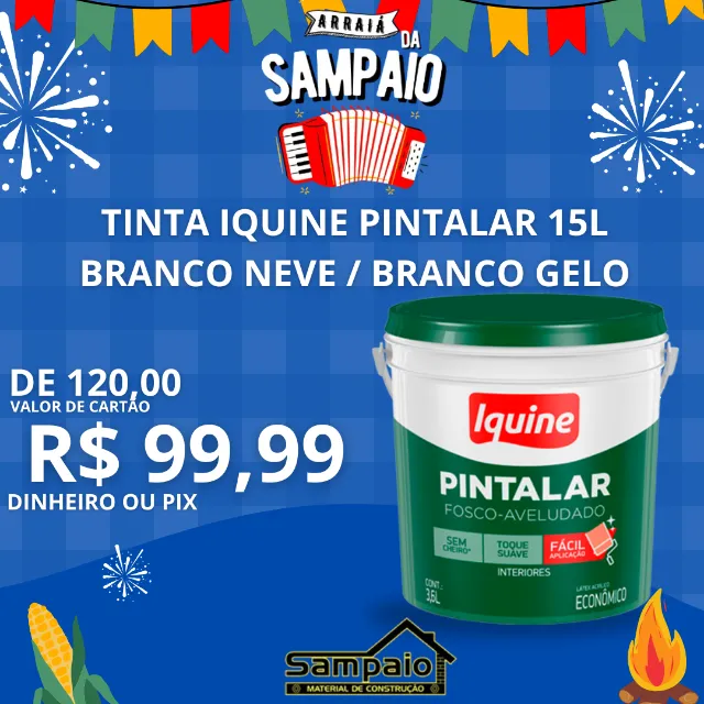 Tinta iquine Pintalar 15L MegaOferta