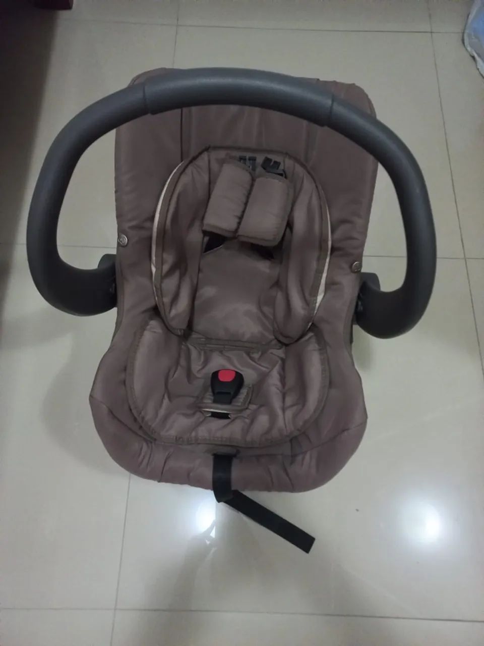 Bebê conforto Galzerano Cocoon Liso preto e cappuccino - Foto 2