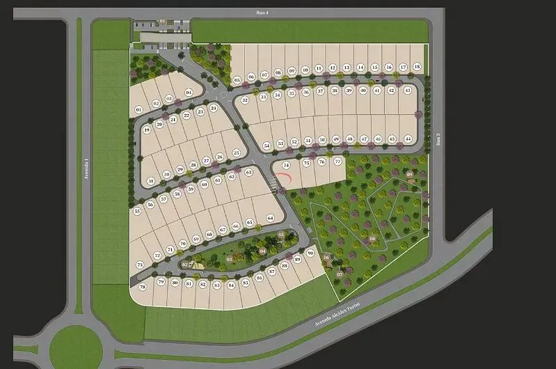 Condomínio Parque das Artes - *DIREITOS* Terreno à venda com 504m² - Recanto do Salto, Lon