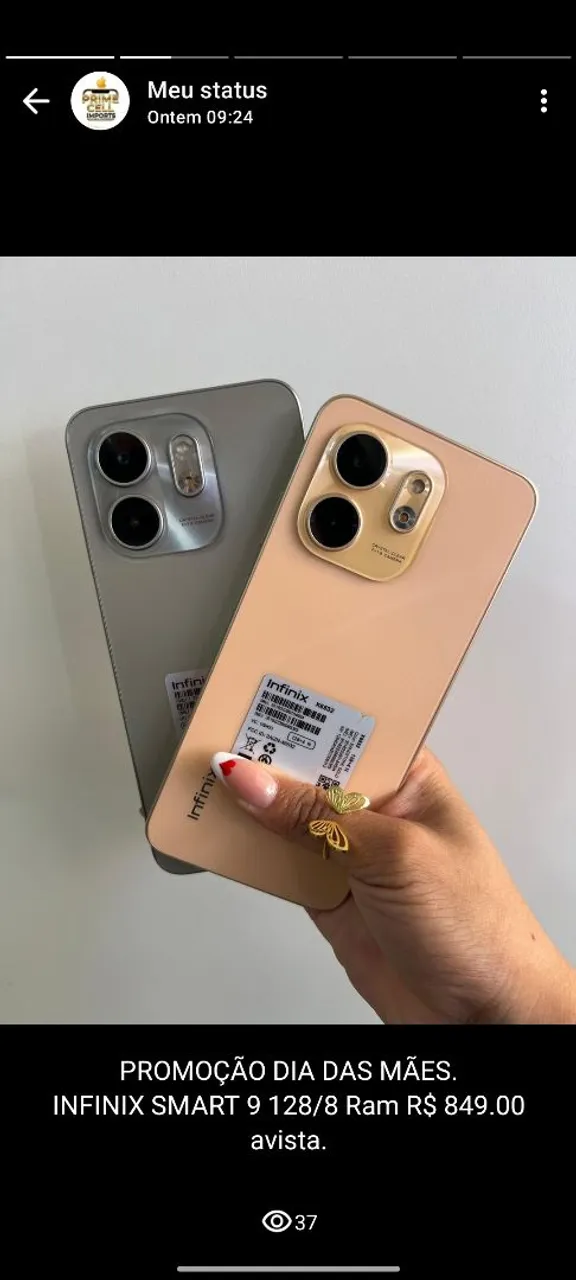 Infinix smart 9 novo lacrado