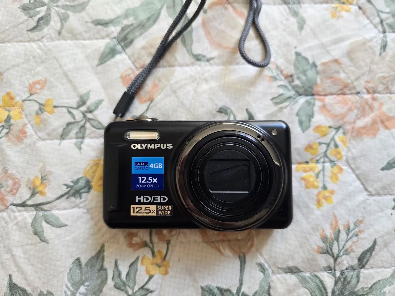 Câmera Olympus com acessórios - Foto 3