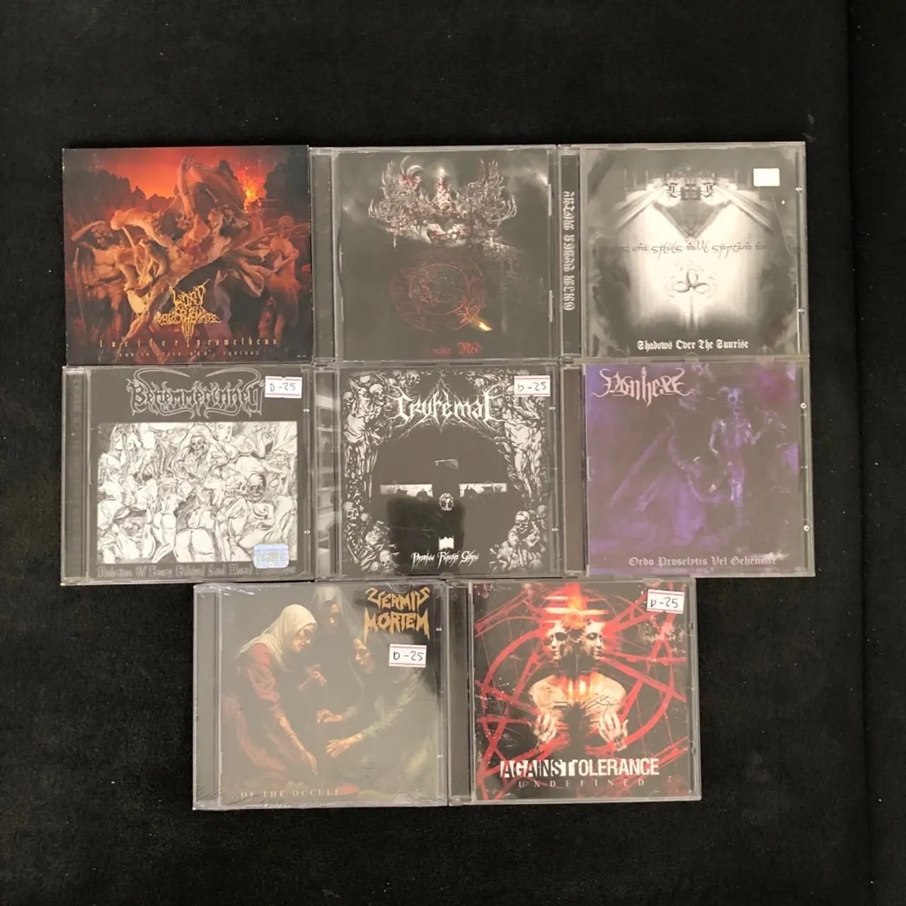 Death CD 4枚セット CDs Black/Death Metal (PREÇO UNITÁRIO) - CDs, DVDs etc - Nazaré