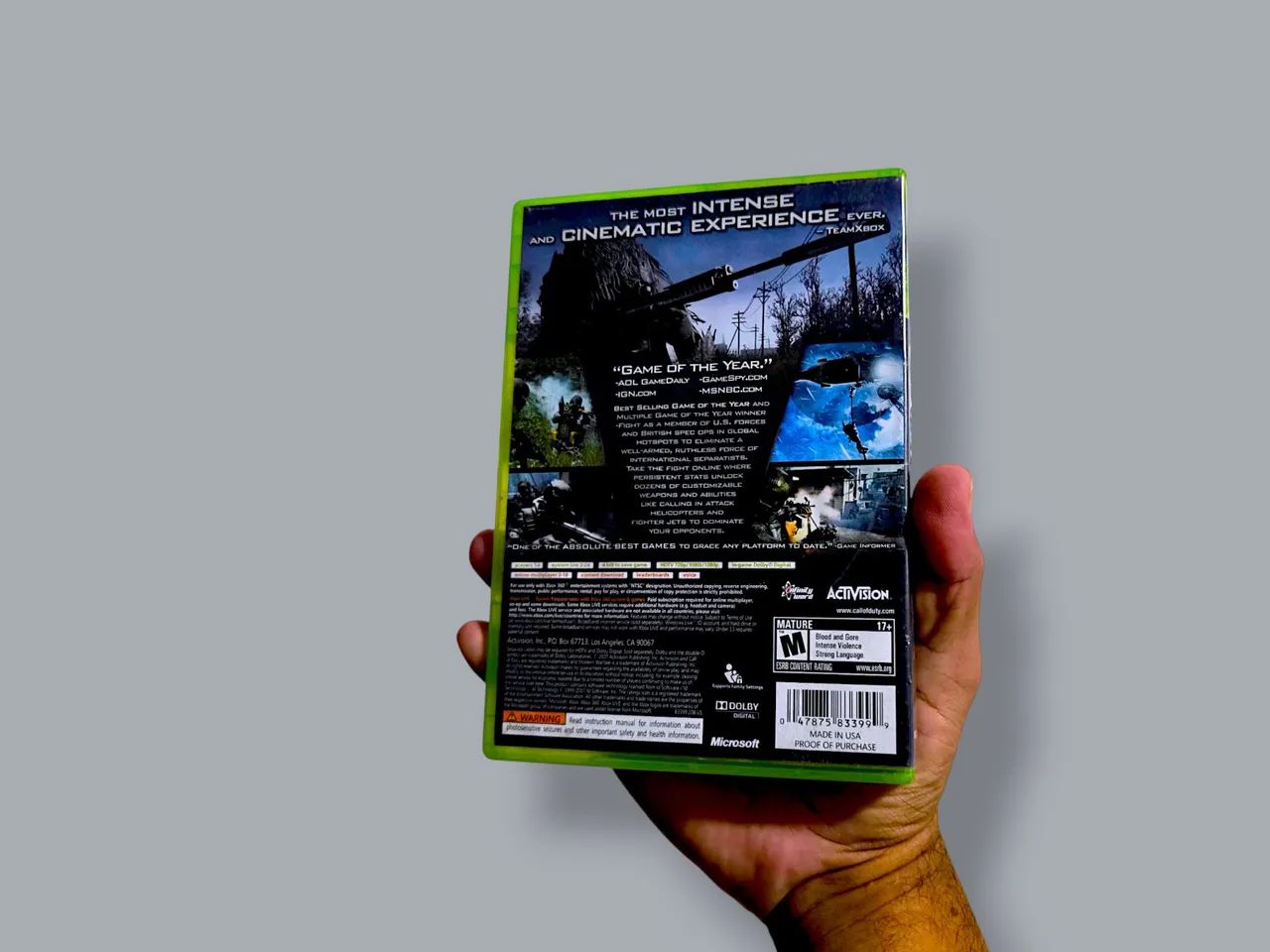 Call of Duty 4 Modern Warfare Xbox 360 ( Jogos Xbox 360)  - Foto 2