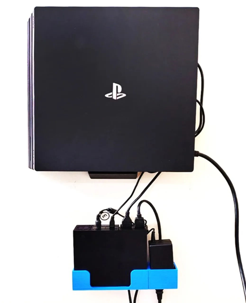 Suporte de Parede para Unidade de Processamento Modelo CUH-ZVR2 PSVR Ps4 VR e Fonte