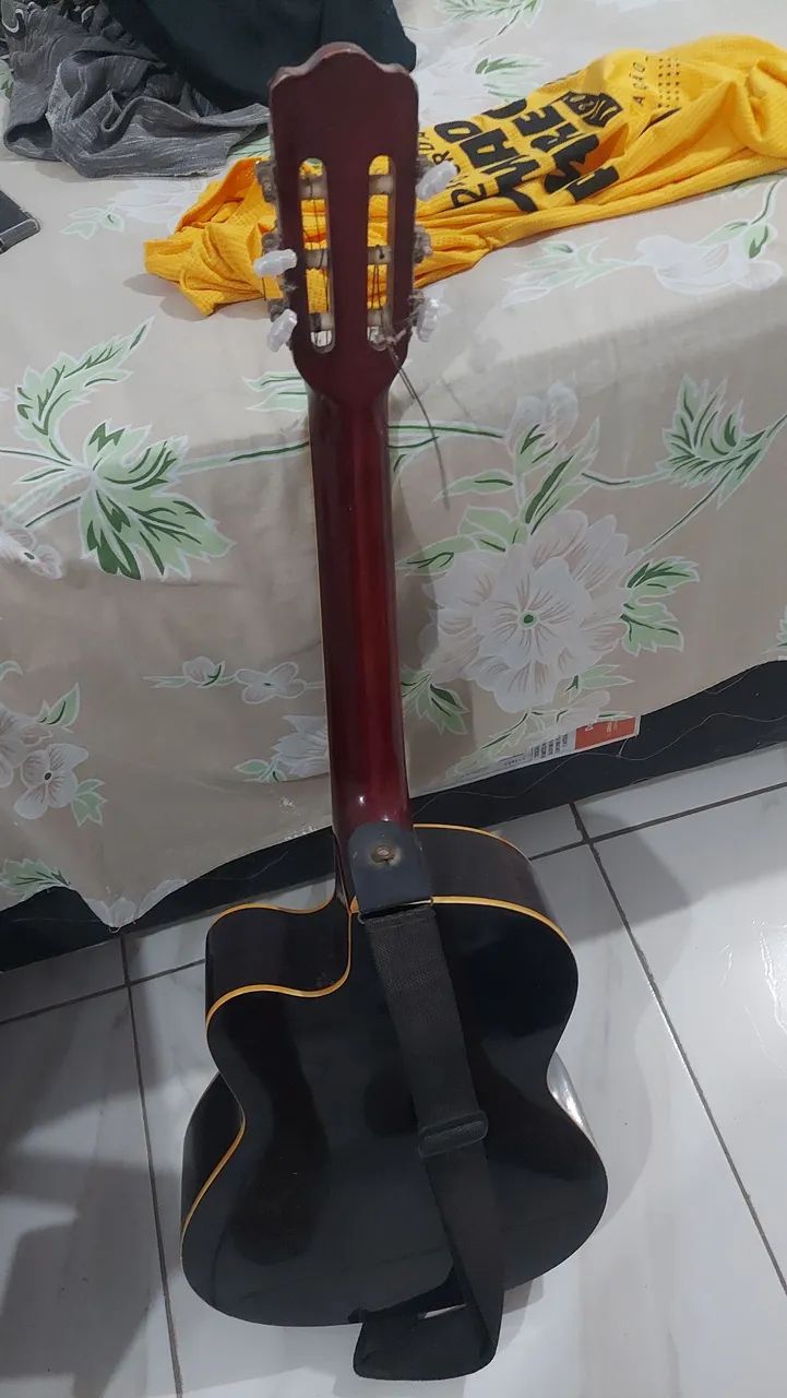 Violão memphis elétrico - Foto 4