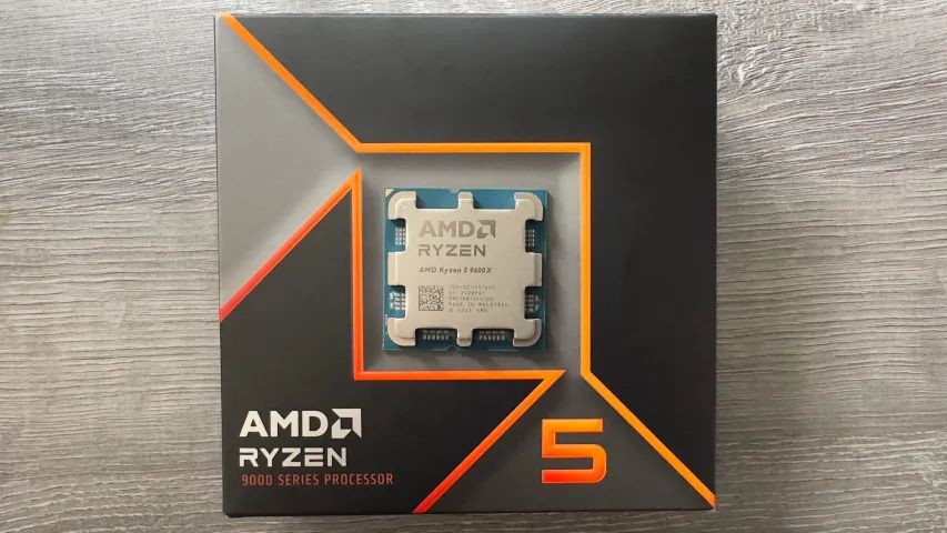Processador AMD Ryzen 5 9600X, até 5.4 GHz, AM5, Novo, Lacrado - Foto 2