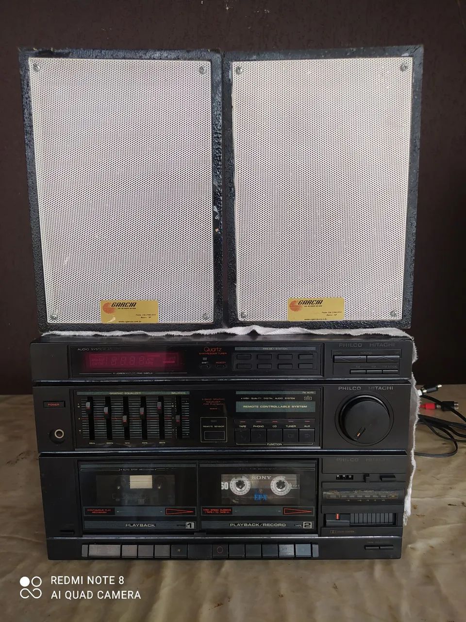 Aparelho Som Philco Hitachi AS-700 - Foto 3