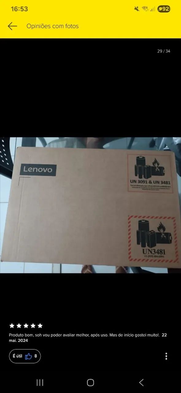 Notebook Lenovo IdeaPad 1i - Core i5  Modelo 82VY000QBR - Foto 3