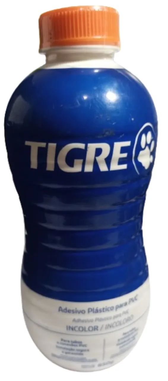 Adesivo Plástico P/ Pvc Soldável Incolor 850g Tigre