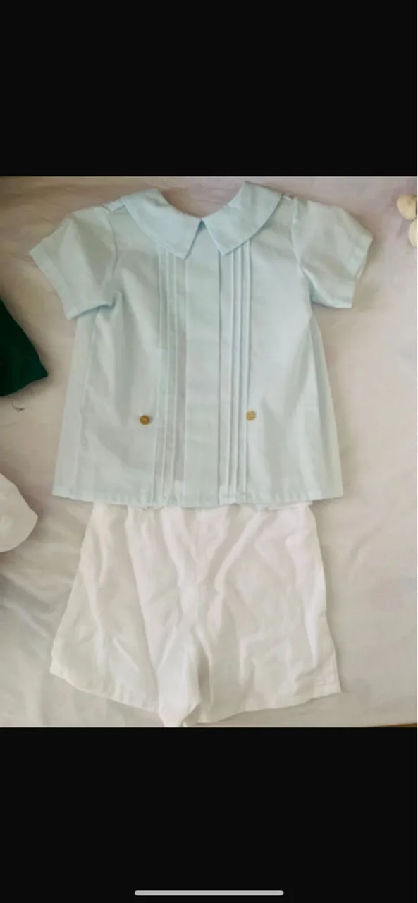 CONJUNTO EM LINHO MENINO