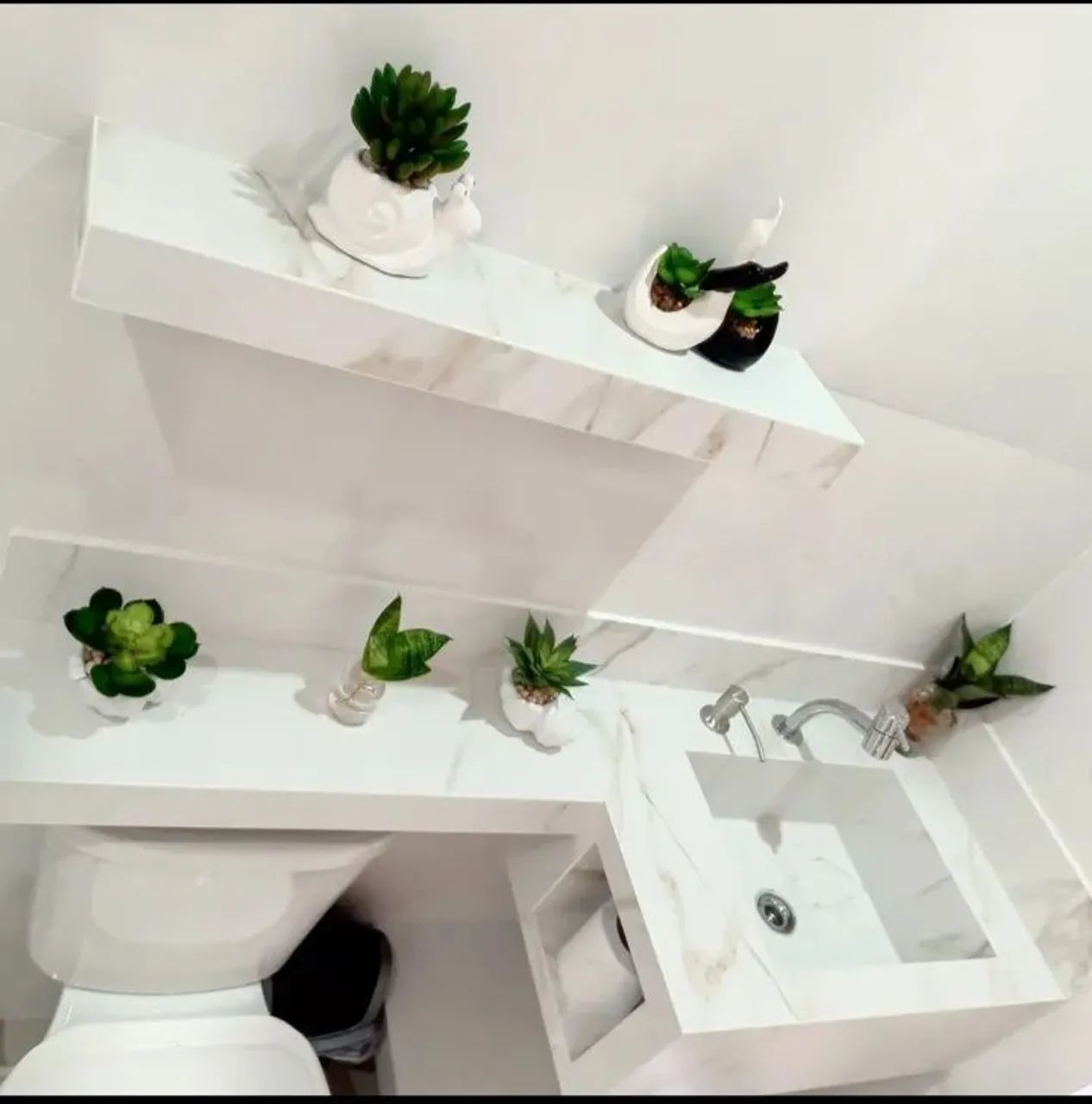 Pias de porcelanato 120x40