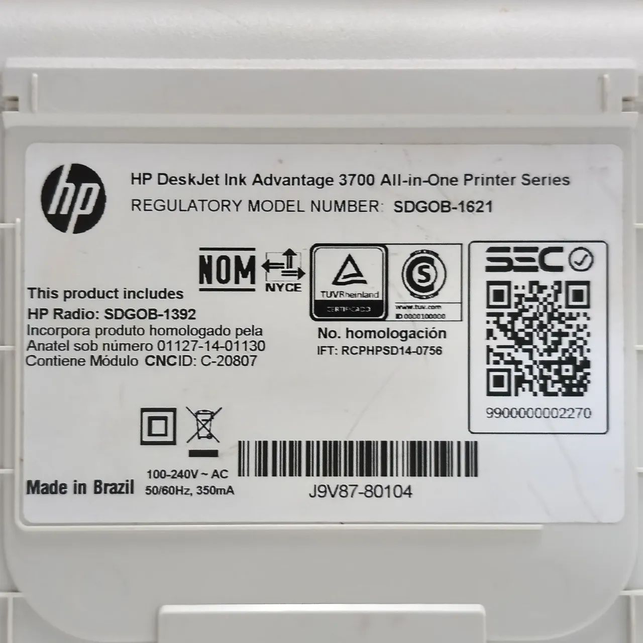 Impressora Multifuncional HP Mod. SDGOB-1621 - Foto 3