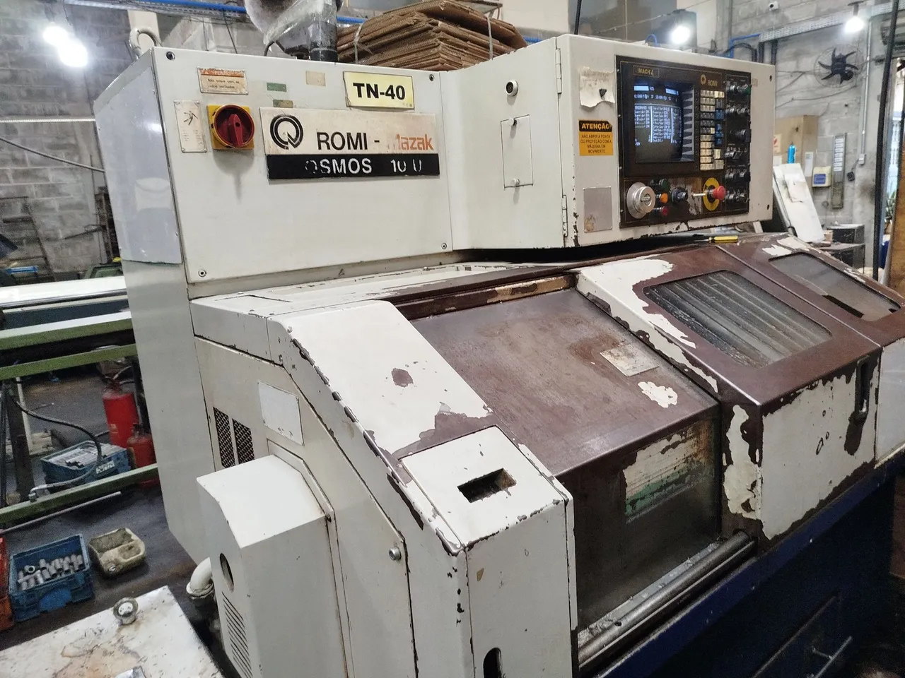 Torno CNC Romi-Mazak Cosmos 10u