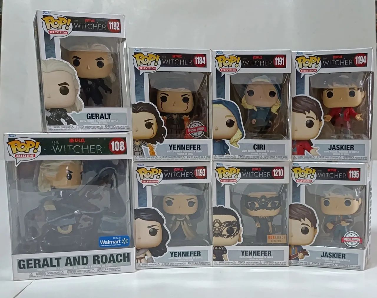 Coleção Funko Pop Witcher (Vendo Separado)