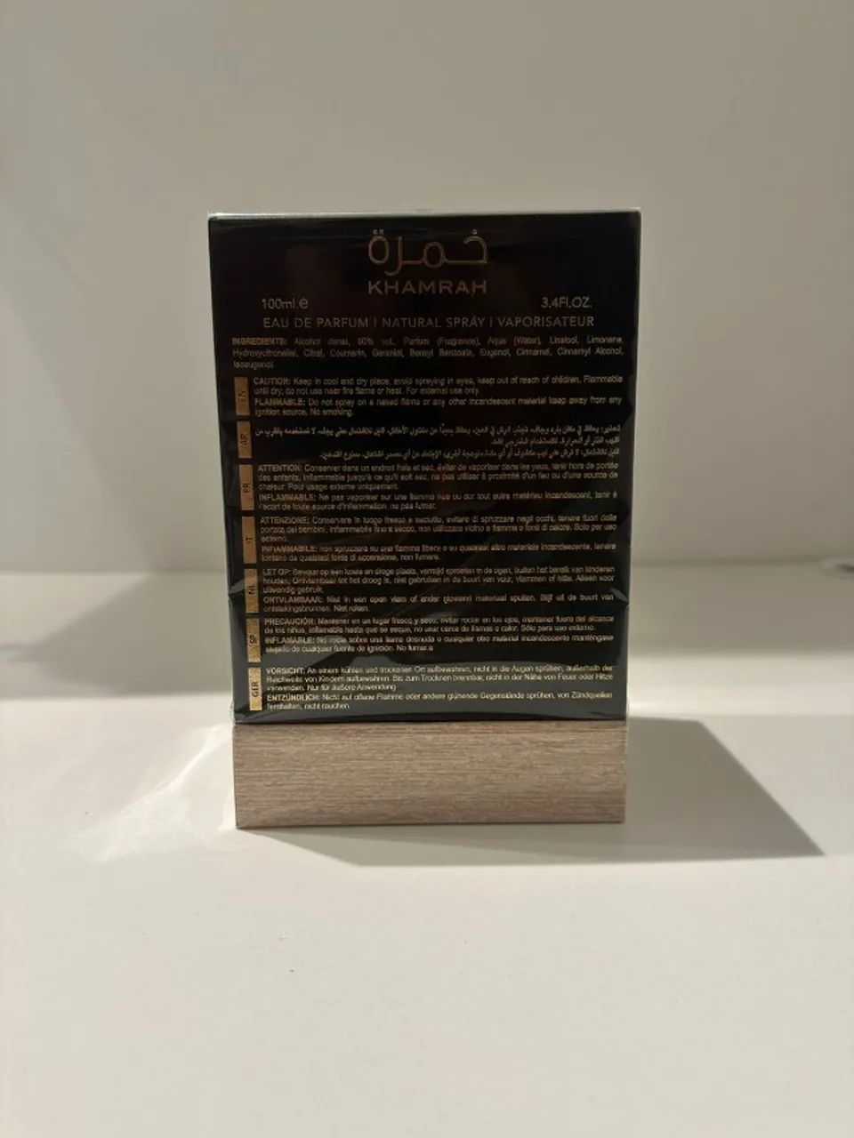 Perfume Arabe Khamrah Lattafa Eau De Parfum 100 Ml Original Lacrado - Foto 3