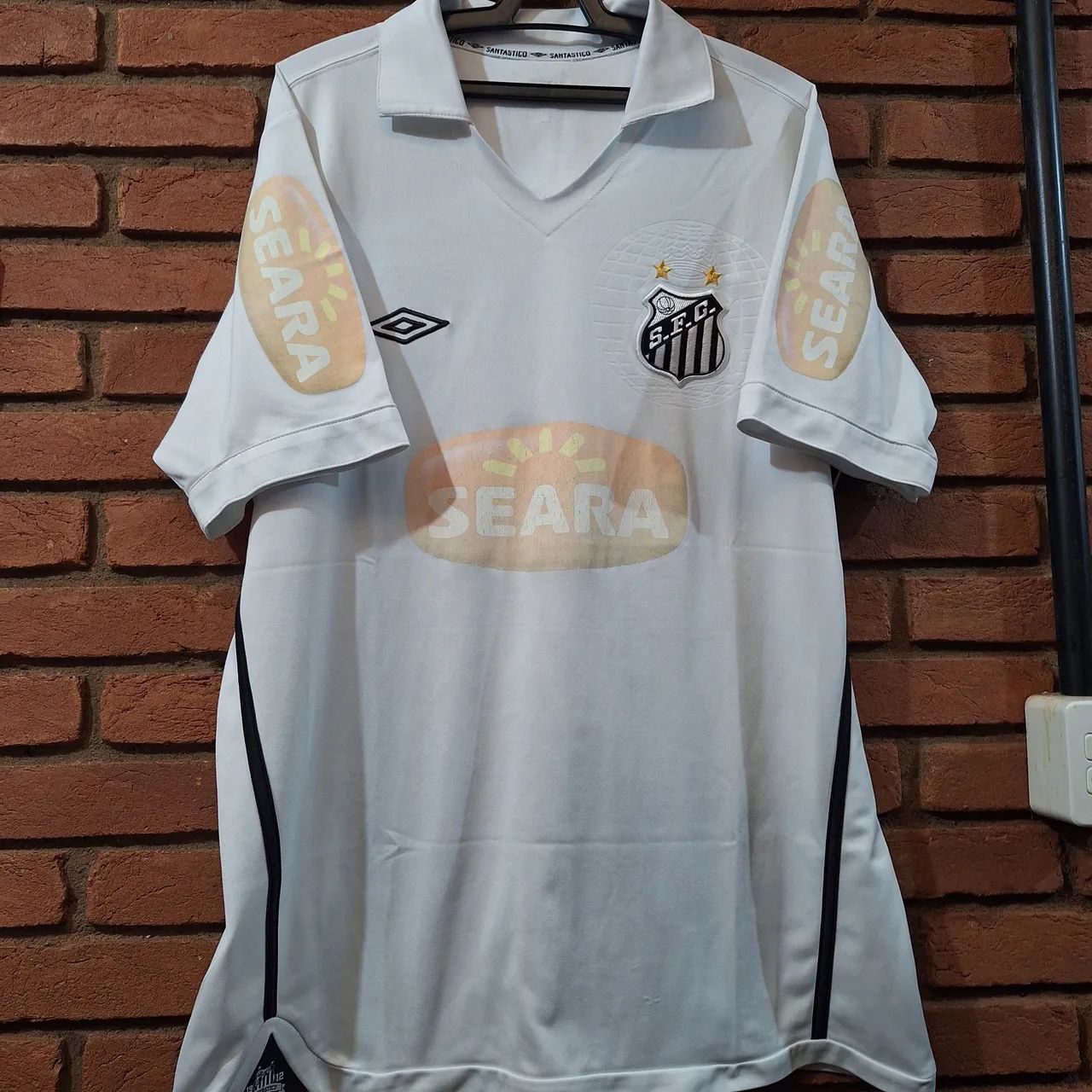 Camisa Santos FC Umbro 2010 tem nome