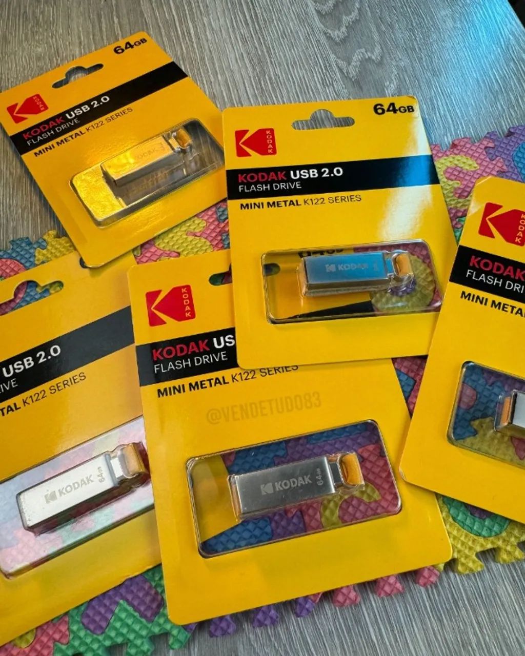 Pendrive Kodak K112 Super Mini 64GB, Metal, USB 2.0  - Foto 2