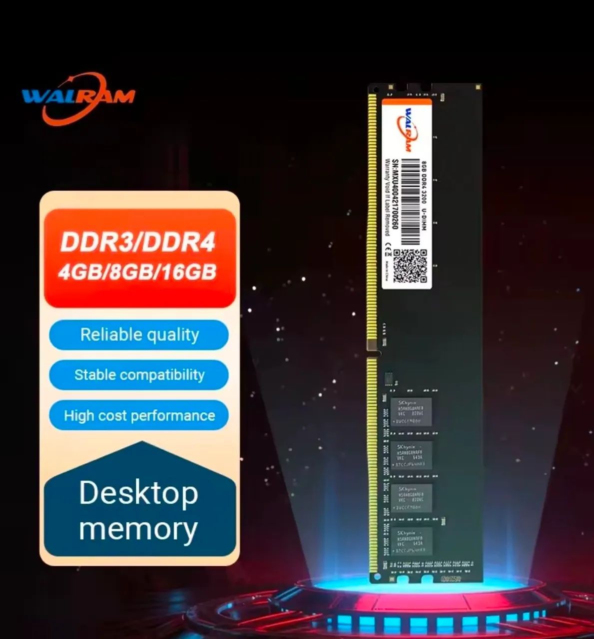DDR3 RAM Memory 8GB 1600MHz64739260955010120