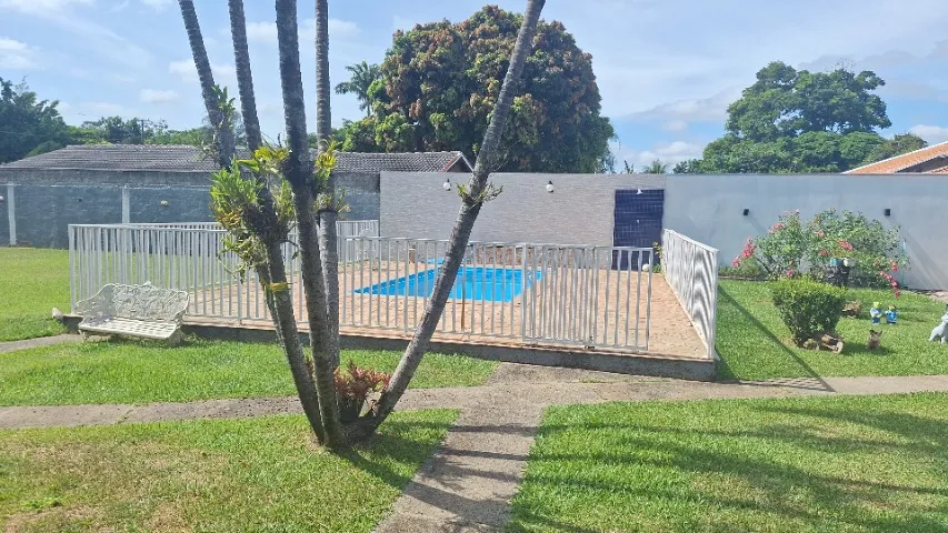 Grade proteção para piscina