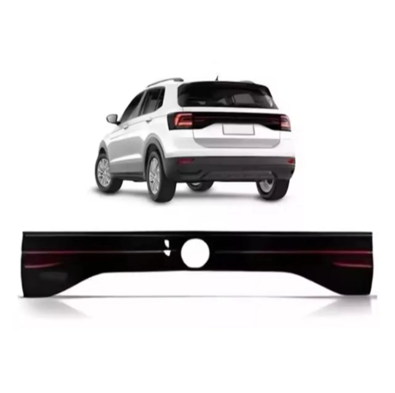 Painel Traseiro com Acabamento para VW T-Cross