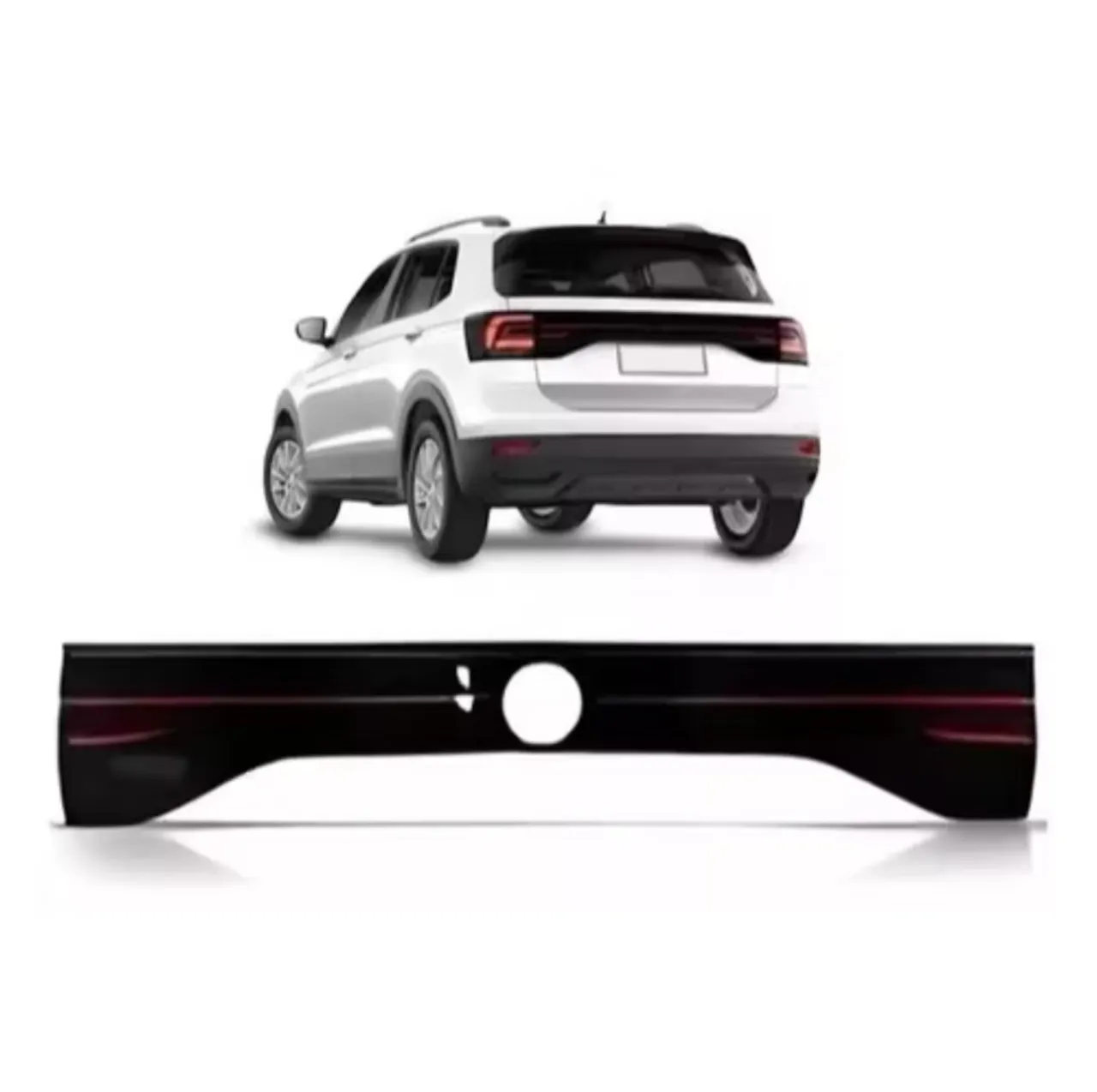 Painel Traseiro com Acabamento para VW T-Cross