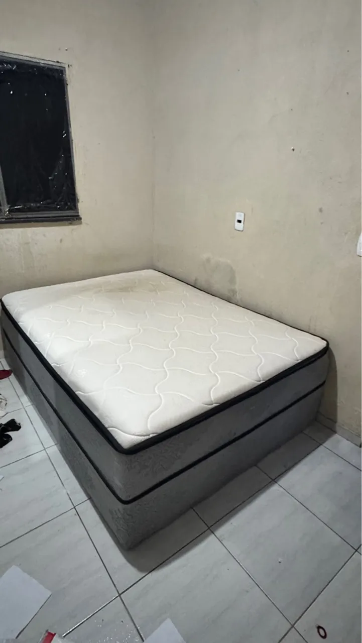 Cama Box Casal Confortável