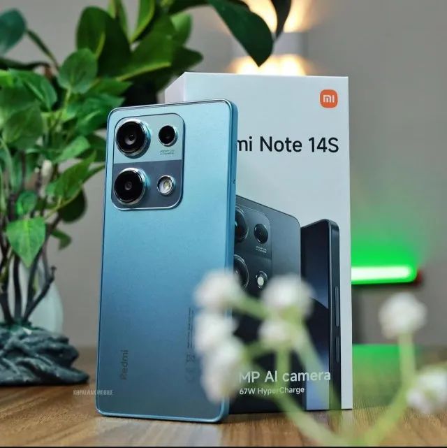 Redmi Note 14S 256GB 8GB - Câmera superior e visual moderno