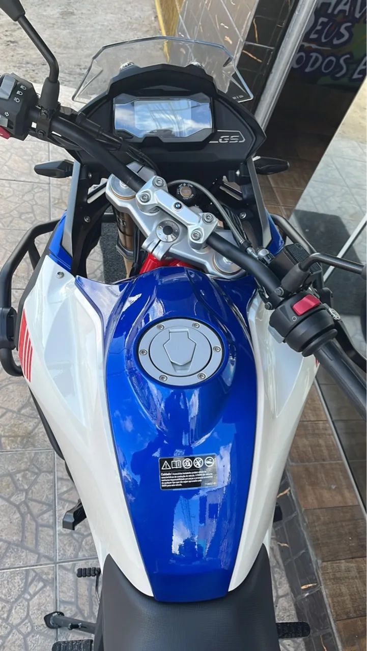 BMW G310 Gs na garantia com apenas 1700 km rodados  - Foto 3
