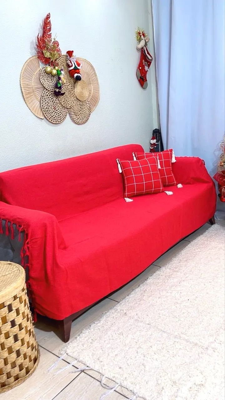 Manta vermelha - Foto 5