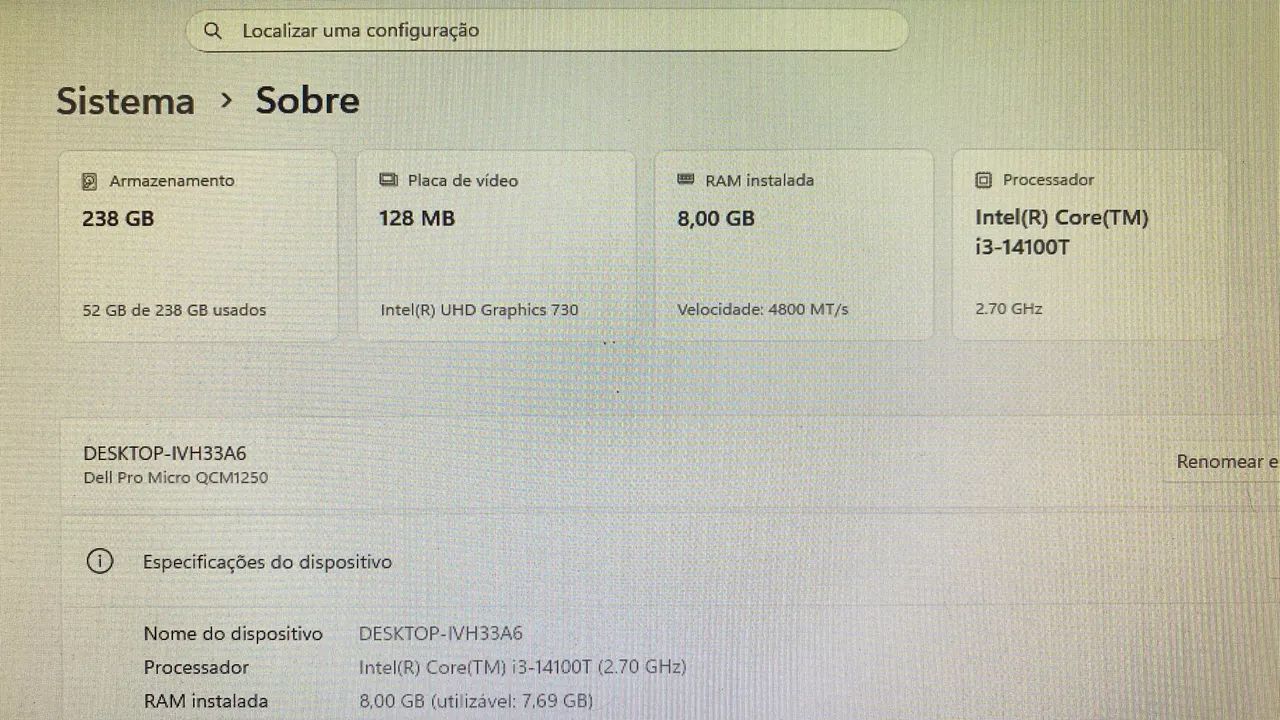 Dell PRO Micro – Top-of-the-Line64617709836930123