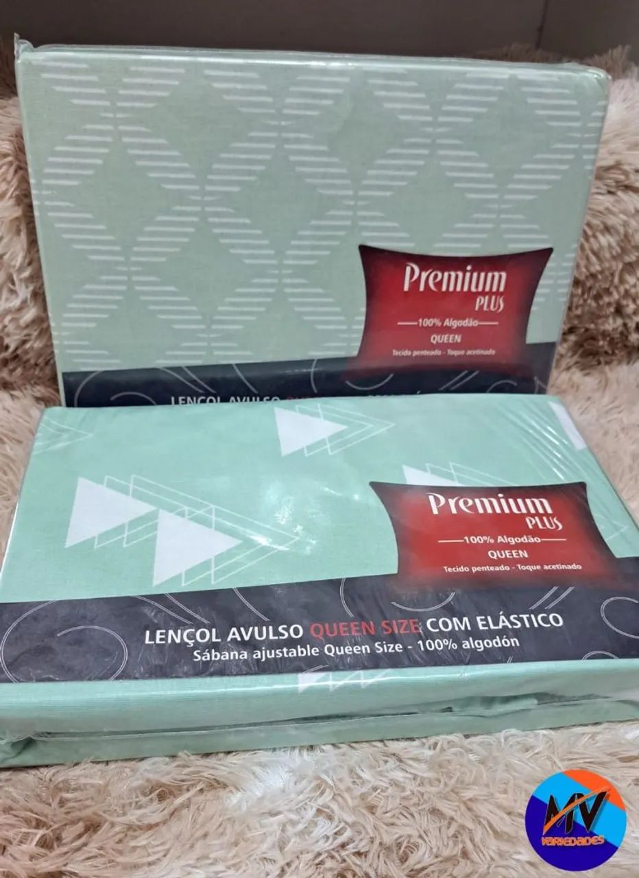 Lençol avulso com elástico 100% algodão  - Foto 3
