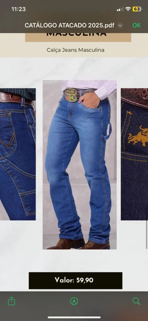 Jeans em atacado direto de fábrica Roupas Jardim Fonte Nova