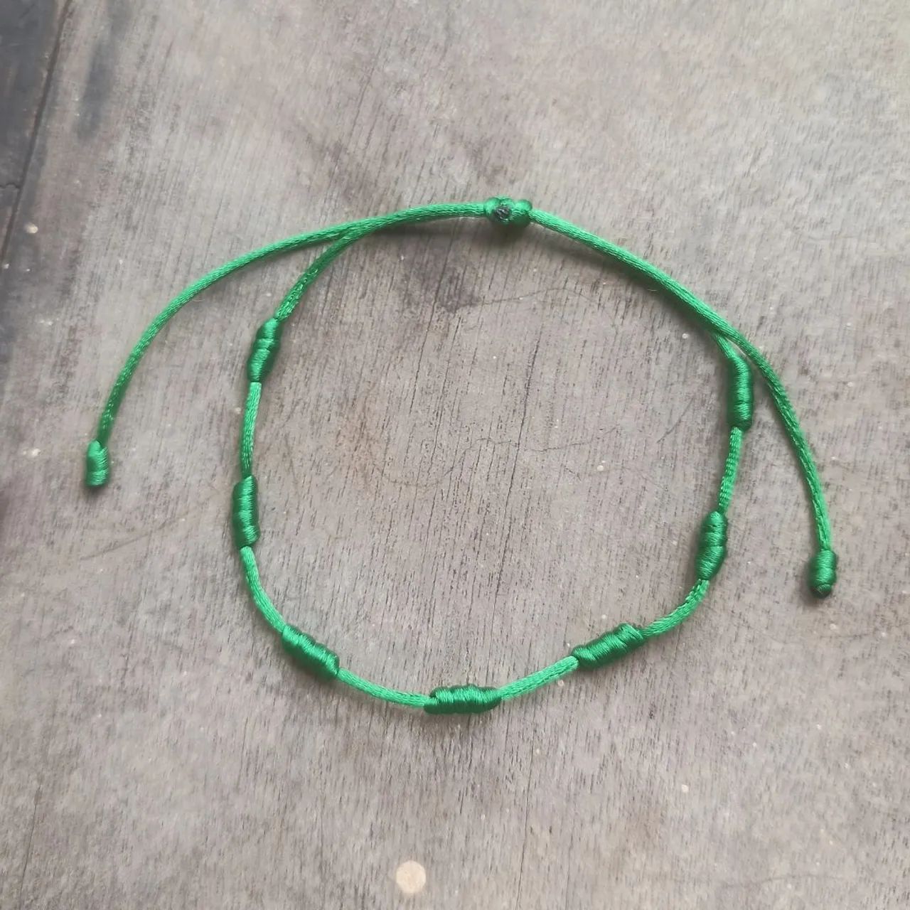 Pulseira 7 nós cores do Brasil - Foto 3