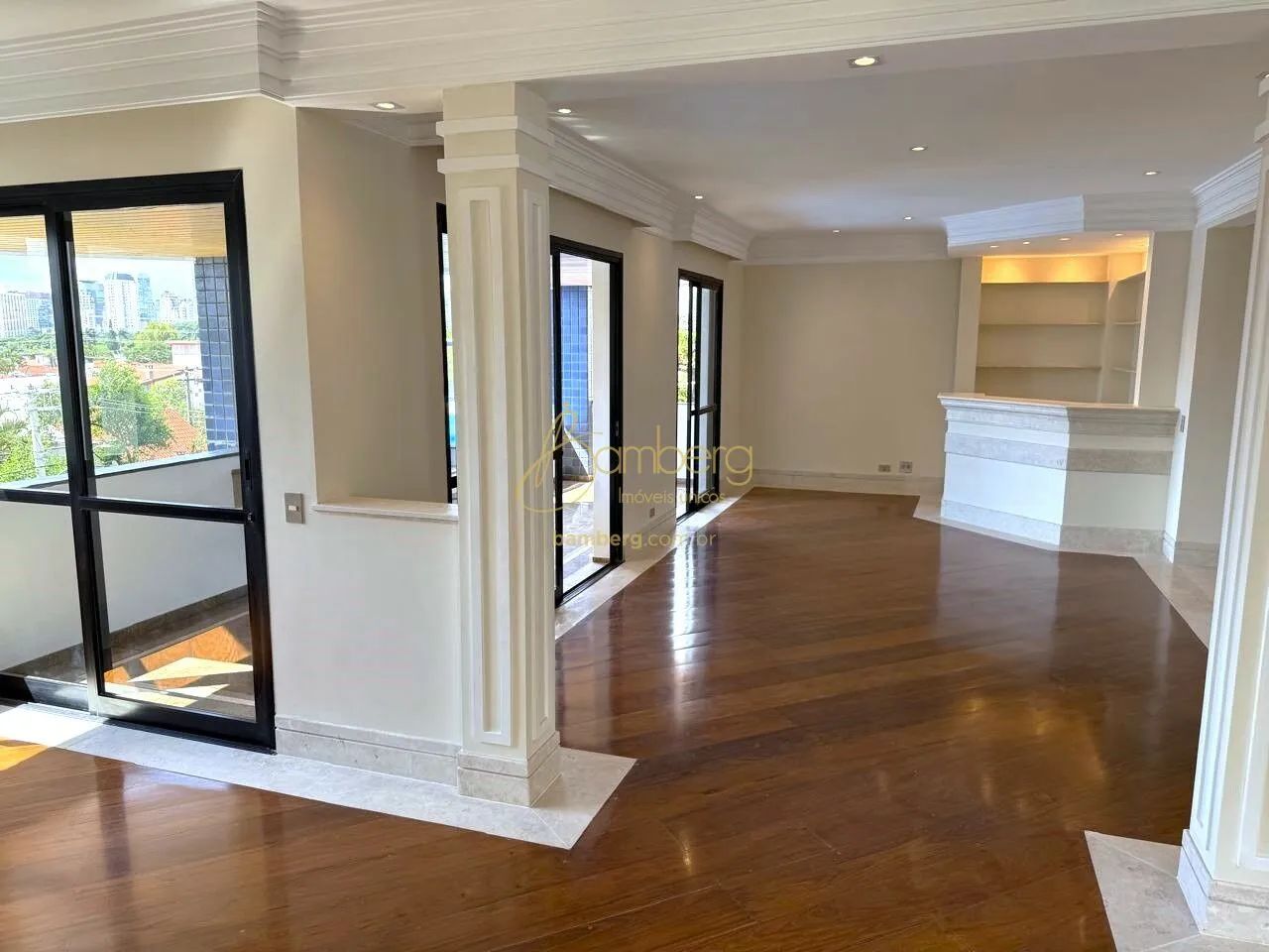 Apartamento com piscina e churrasqueira na varanda - Brooklin - Foto 3