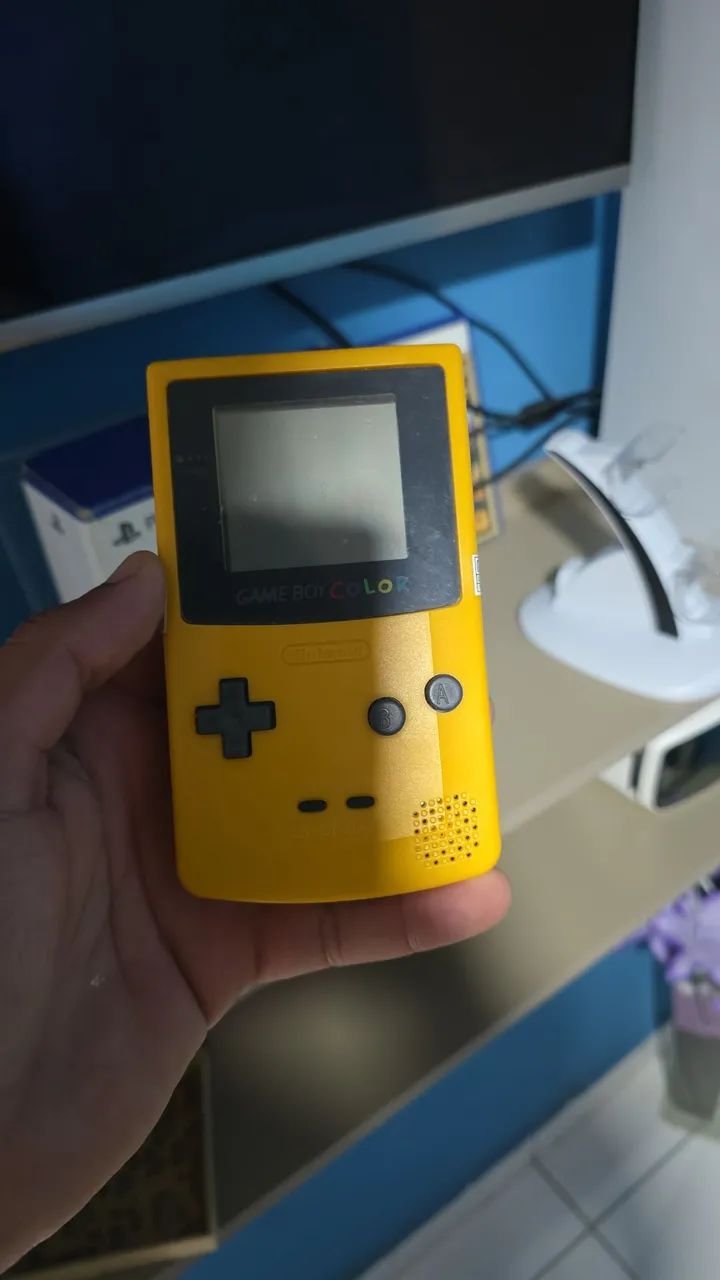 Game boy color funcionando perfeitamente 